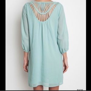 Trendy 3/4 Sleeve Dress